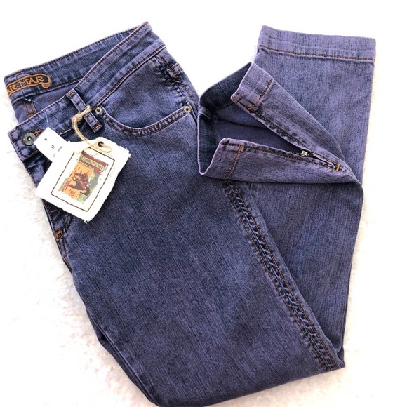 LF Carmar Low Rise Purple Over-Dye Acid Wash Ankle Zip Jeans SZ 29 NWT - Picture 1 of 5